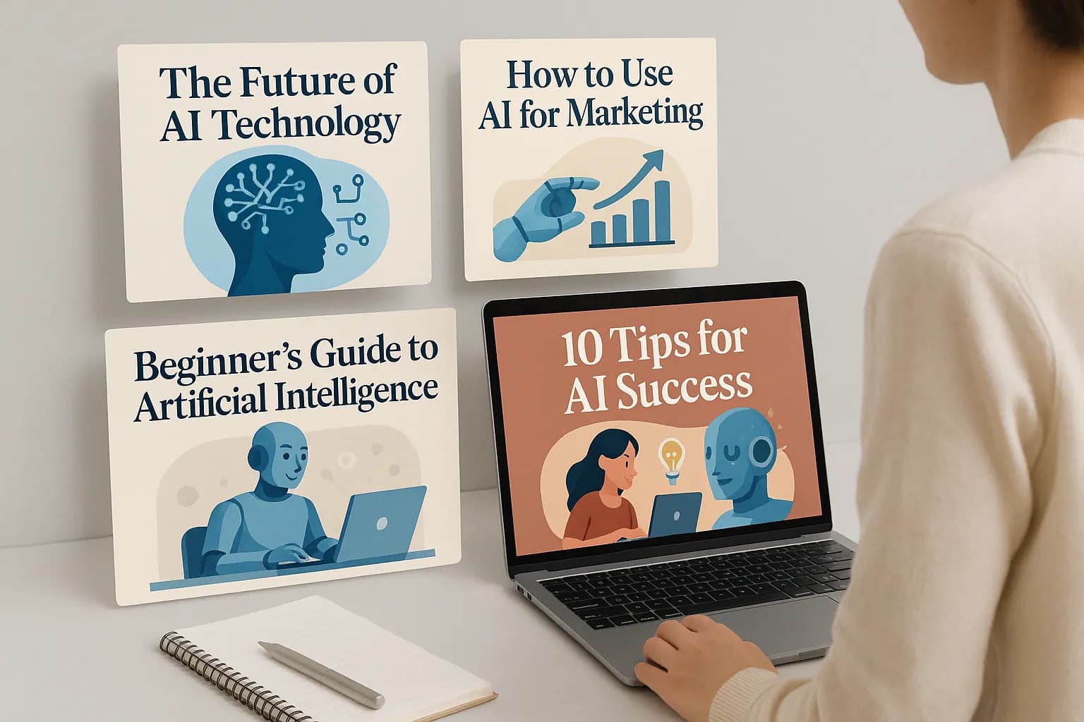 AI Generated Blog & Article Thumbnails