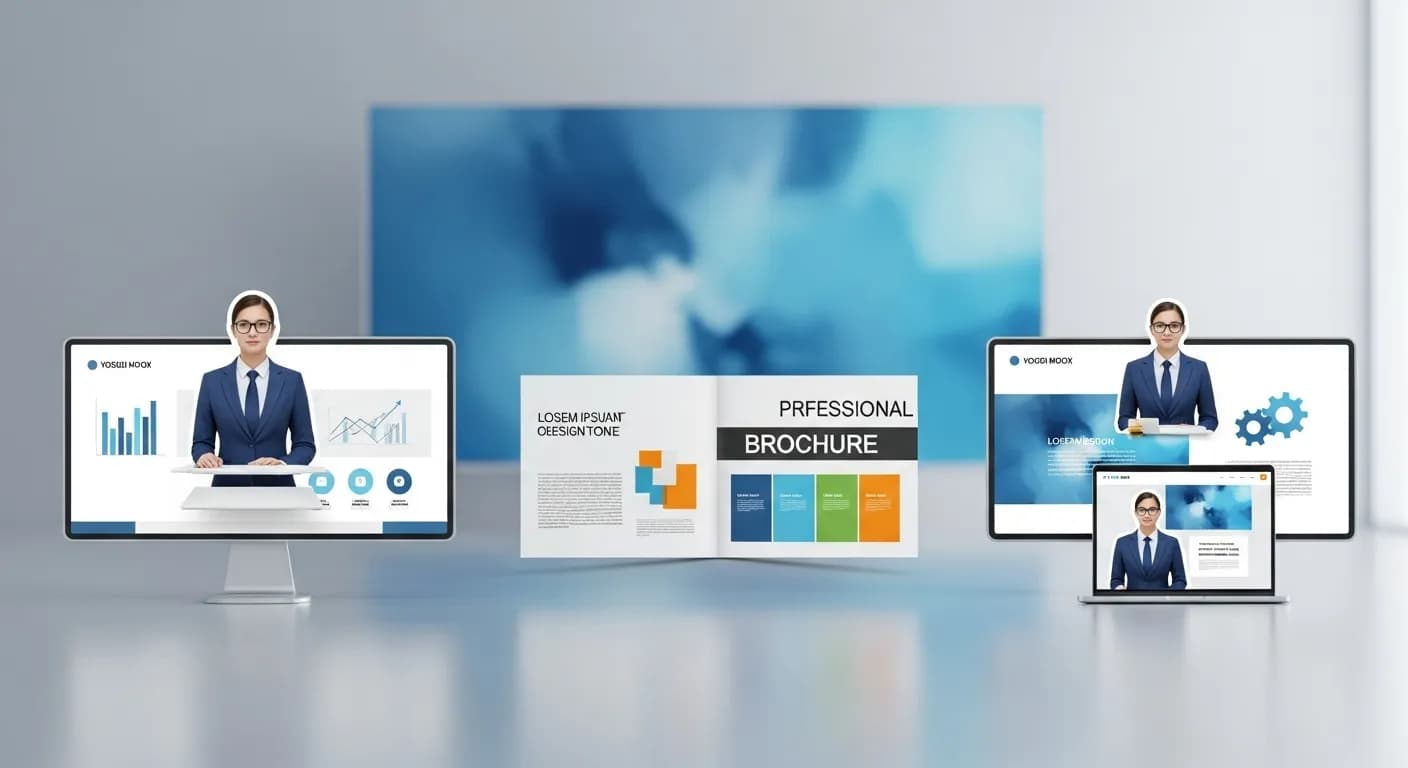 AI background editing for business