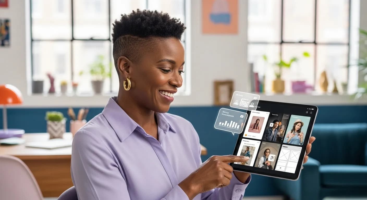 social media content creator