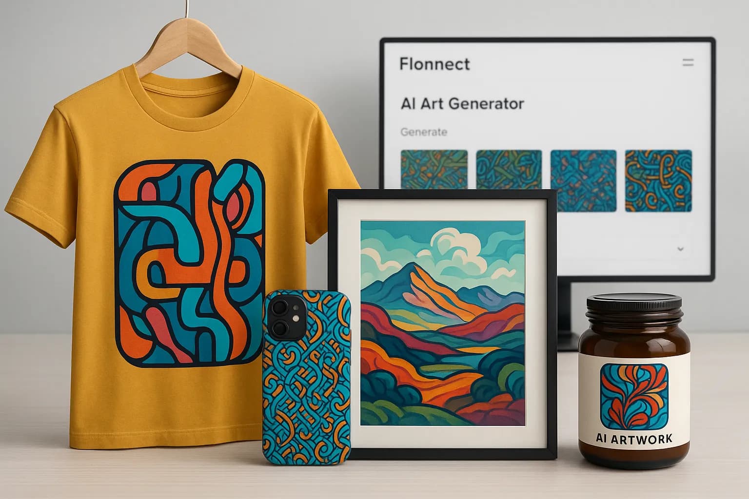 AI Art for E Commerce