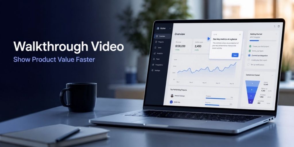 Walkthrough Video Guide Show Product Value Faster