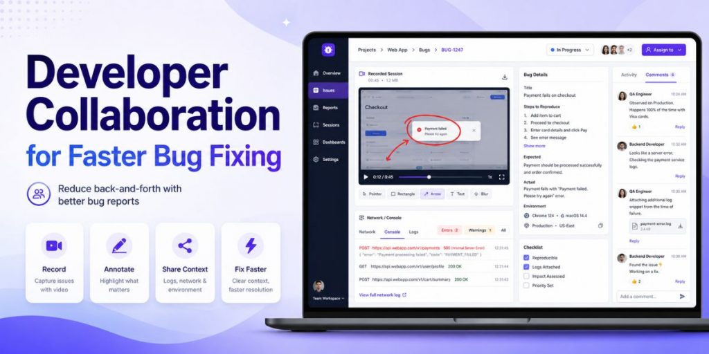 Developer Collaboration Reduce Back-and-Forth in Bug Fixing