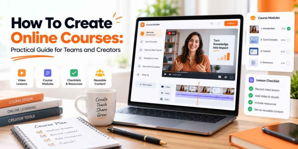 How To Create Online Courses Step-by-Step Guide