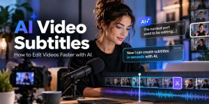 AI Video Subtitles - Edit Videos Faster With AI