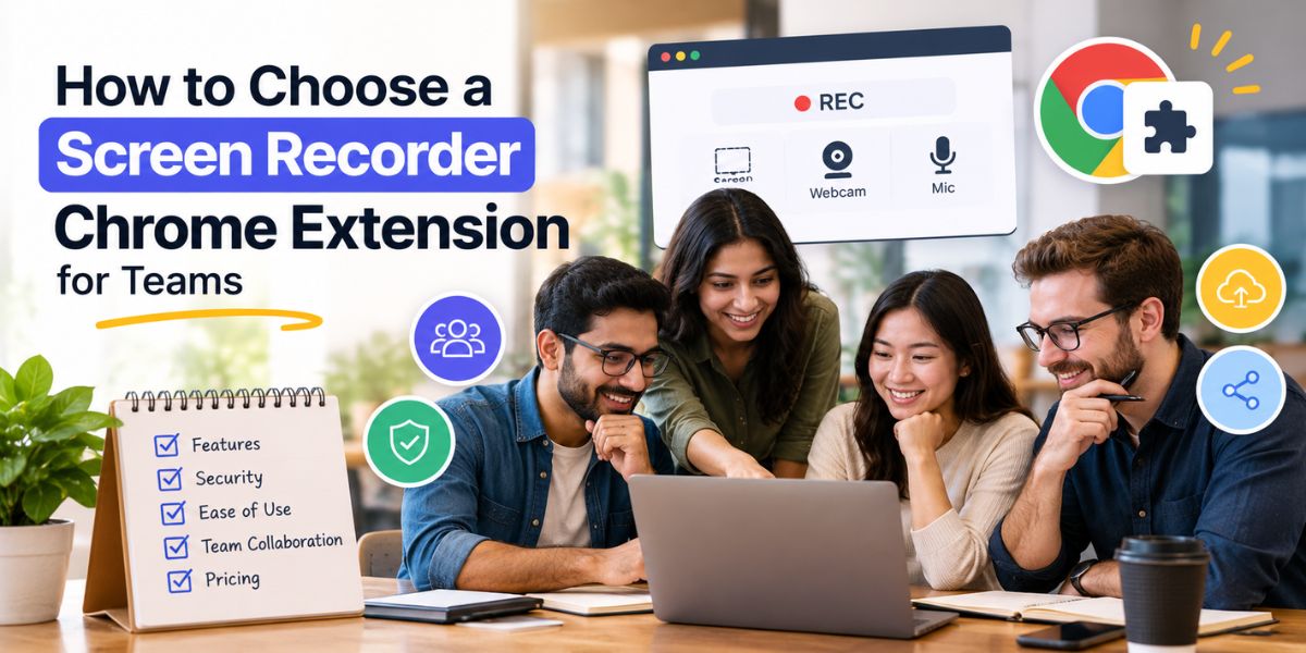 How to Choose a Screen Recorder Chrome Extension for Teams