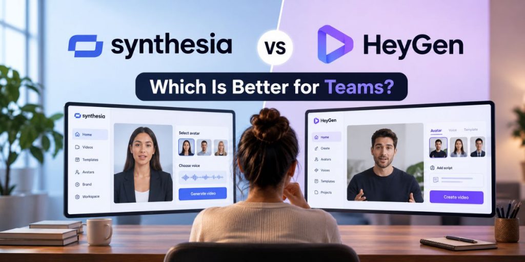 Synthesia vs HeyGen - Which Is Better for Teams